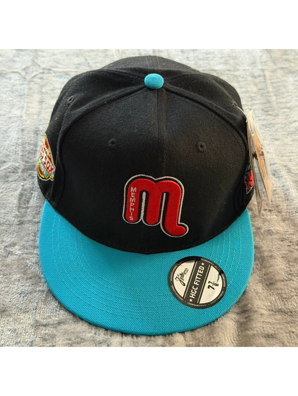 Memphis Red Sox Headgear Classics Fitted Hat 7 7/8 Negro Leagues